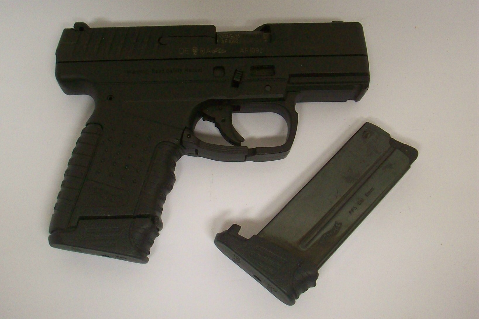 Walther Model PPS 9mm Pistol Parts